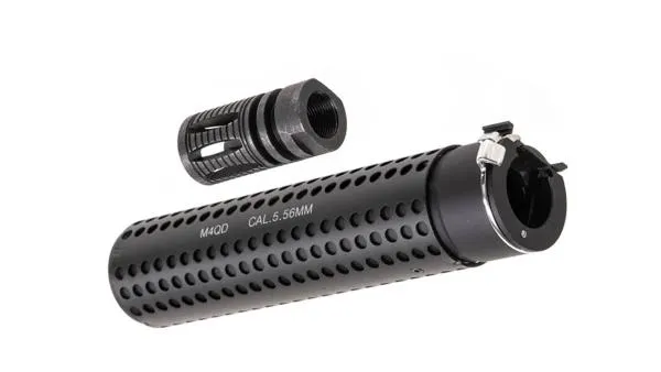 5KU Airsoft 5KU KAC QD Silencer with SR16 Flash Hider