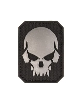 Patch 3D Skull PVC Mit Klett Sm - Kaufen! - Mil-Tec