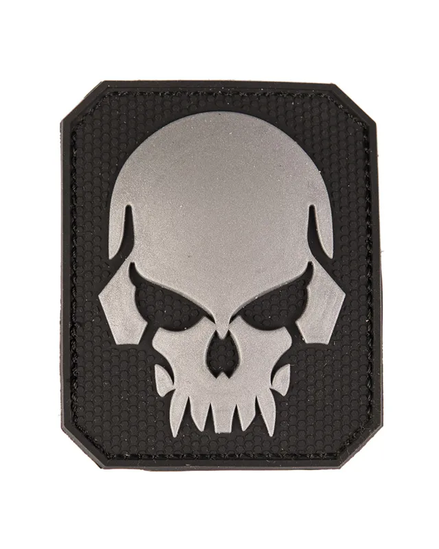Mil-Tec Patch 3D Skull PVC Mit Klett Lg - Kaufen! · Negro