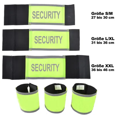 ® Armbinde Neongelb Mit Reflexstreifen, Druck - Kaufen! - COP