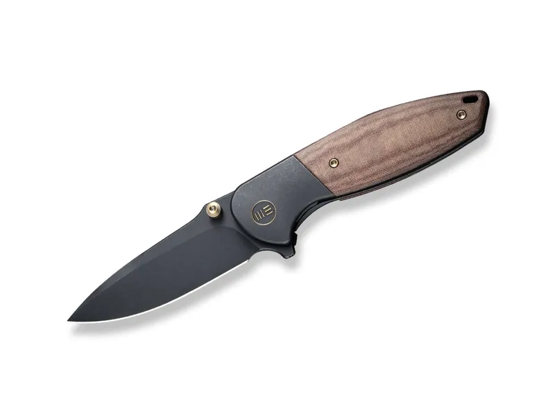 WE Knife Mini Titanium Micarta - Kaufen! · Marrón
