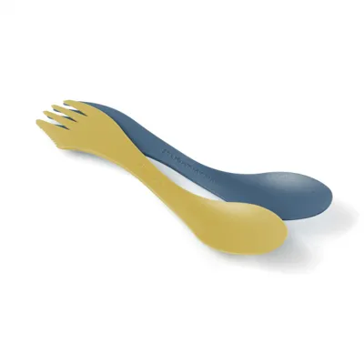 Bio Spork Für Linkshänder 2ER-PACK Mustyyellow/ Hazyblue - Light My Fire