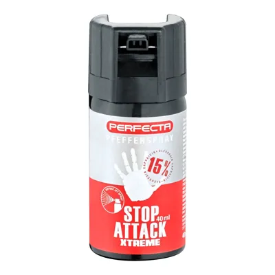 Stop Attack Pfefferspray X-Treme 40 ml Konischer Strahl - Perfecta