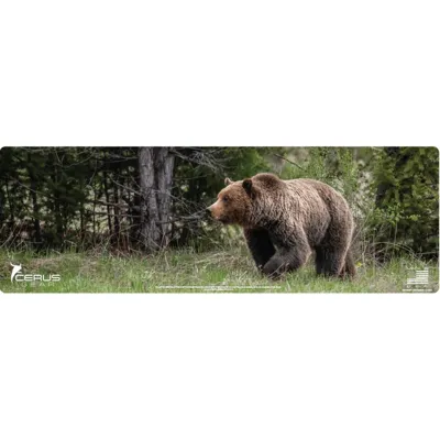 Grizzly Bear Wildlife Rifle Cleaning Mat - Cerus Gear
