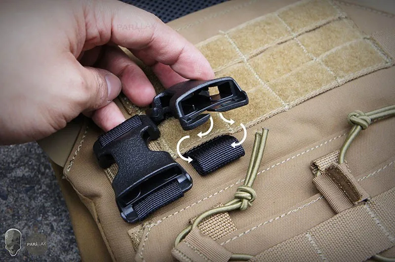 Quick Attach MOLLE Buckle