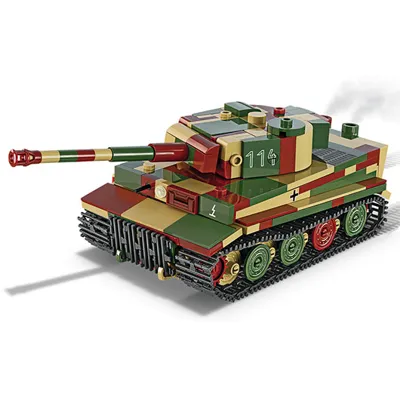 Historical Collection Bausatz 1:48 Panzer Pz.kpfw. VI Tiger Ausf. e 422 Teile 2735 - Cobi