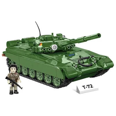 Small Army / Armed Forces Bausatz Panzer T-72 DDR / UdSSR Version 680 Teile 2625 - Cobi