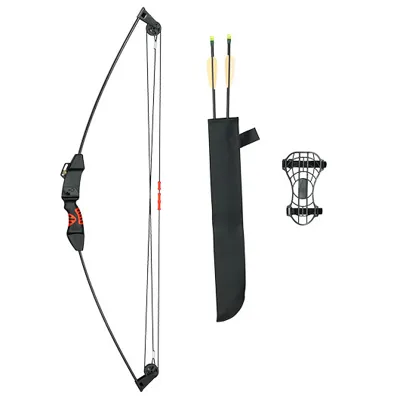 Chameleon Compound Jugend Bogen Set 10 - 15 Lbs Inkl. Köcher / Pfeile / Armschutz - EK Archery