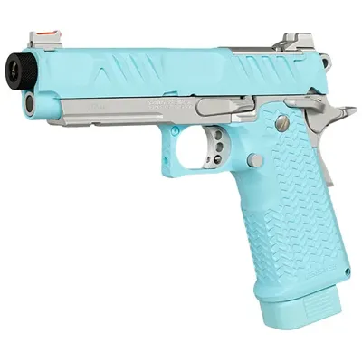 STP45 Airsoftpistole Hi-Capa Mit Polymer-Schlitten / Metallrahmen BB Macaron Edition - G&G Armament