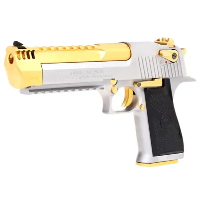 Desert Eagle L6.50AE Vollmetall BB Electroplated - Silber Special Edition - Wei-ETech