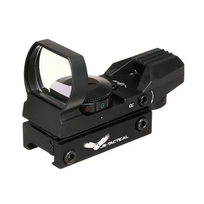 Compact - Green-Dot Sight Mit 4 Absehen Inkl. 20 - 22 mm Halterung - JS Tactical
