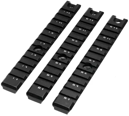 UTG G36 Picatinny Schienen Set Lang, 3 Stk