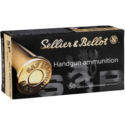357 Magnum Teilmantel SP 158 gr. - 50 St - Sellier & Bellot