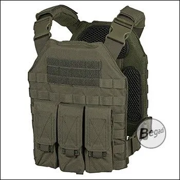 Plattenträger "Lightweight" (Set Inklusive SAPI Dummys), - Größe - BEGADI