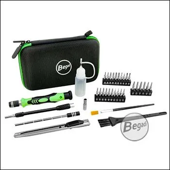 Werkzeugset / Tool Set Aus CRV Stahl, Für Optimiert Zusammengestellt, Vielfältig Einsetzbar - BEGADI