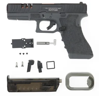 R17 Ripper, Begadi Special Version, -Grau Mit Outerbarrel - Für Bastler (Frei Ab 18 J.) - Army Armament