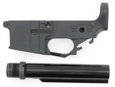 K4-STW / PTW Lower Receiver + Stocktube - Teilespender / Für Bastler (Frei Ab 18 J.) - A&K (China)
