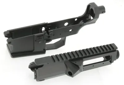 CM.098 / SR25 / MOD 25 Upper & Lower Receiver, (Neu - Blanko) -Bundle - Cyma