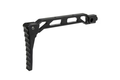 Curved Folding Skeleton Stock for Picatinny Rail Aluminium 325