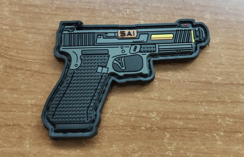 SAI Pistol PVC Patch