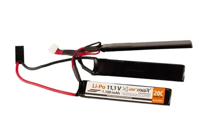 Airmax LIPO Akku 11,1V, 1100mAh, 20C, Triple Type - GSG