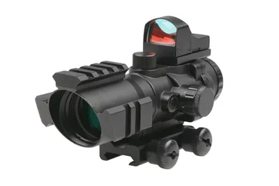 Rhino 4x32 Compact Scope Mit Micro Red Dot - THETA Optics