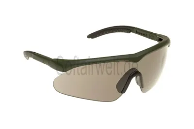 Raptor Schutzbrille, Rahmen, 3 Gl&auml;Ser - Swiss Eye