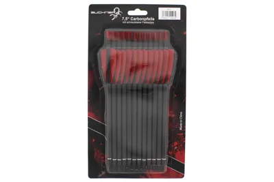 Carbonpfeile /Bolzen 7,5'' Mit Feldspitze in /Rot - Buchner
