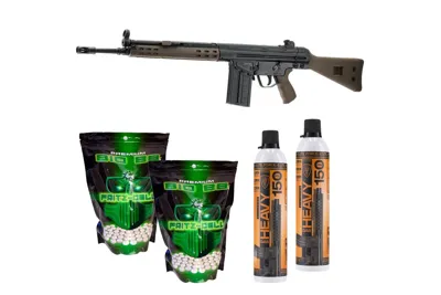 Heckler &Amp; Koch G3 Gewehr Vollmetall Gas-Blow-Back BB Mit BBs Und Heavy Gas - Umarex