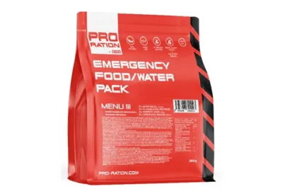 Emergency Food Water MENU III - Tactical Meal Ready to Eat - Pro-Ration