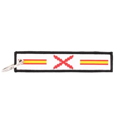 Llavero Cinta Rectangular Immortal Borgoña - Immortal Warrior