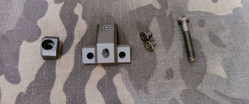 BJ Tac Lightweight Offset Scout Light Picatinny Mount