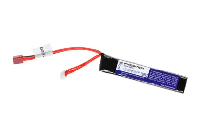 LIPO 11.1V 1100mAh 20C Stock Tube Type T-Plug - Pirate Arms