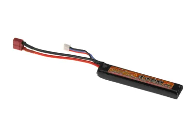 LIPO 7.4V 1100mAh 20C Stock Tube Type T-Plug - VB Power