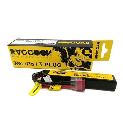 11,1V 1000mAh LIPO 25/50C 1 Modulo - Raccoon