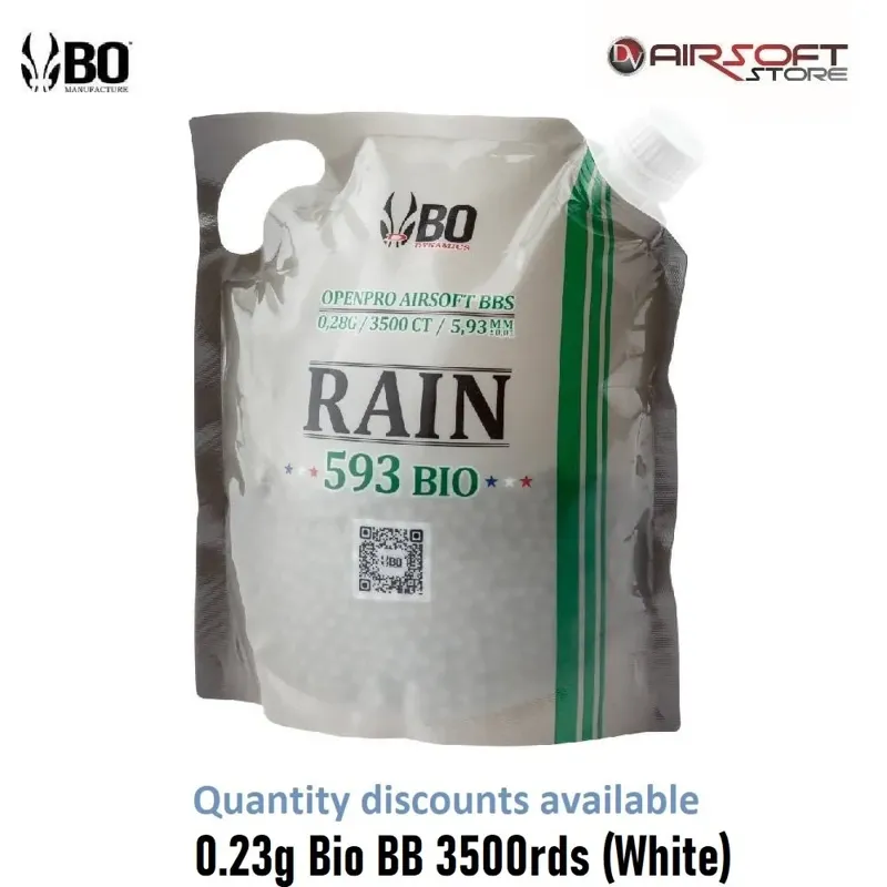 0.23g Bio BB 3500 rds · Blanco