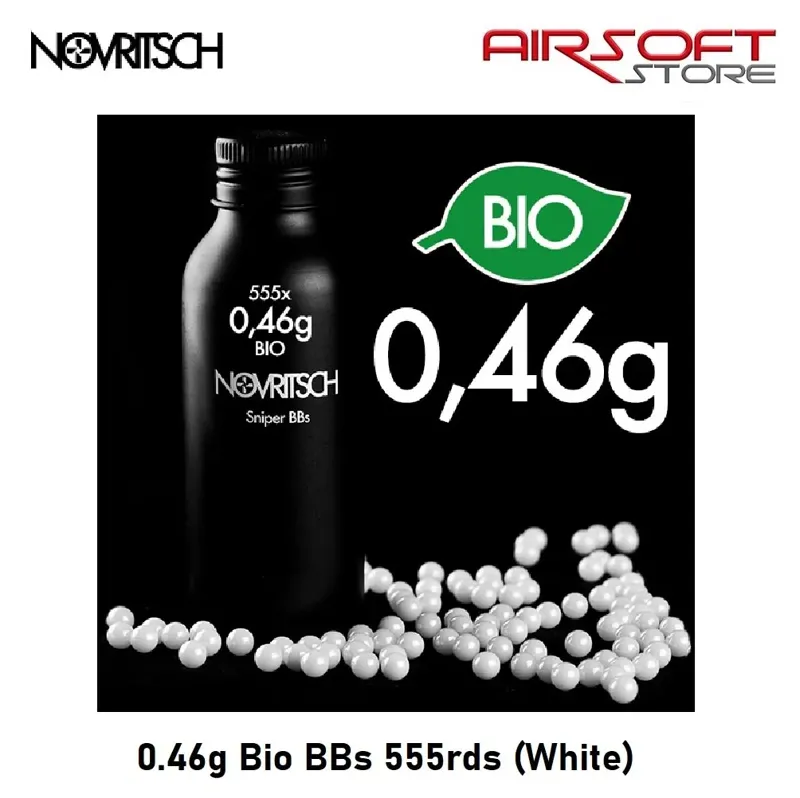 0.46g Bio BBs 555 rds · Blanco