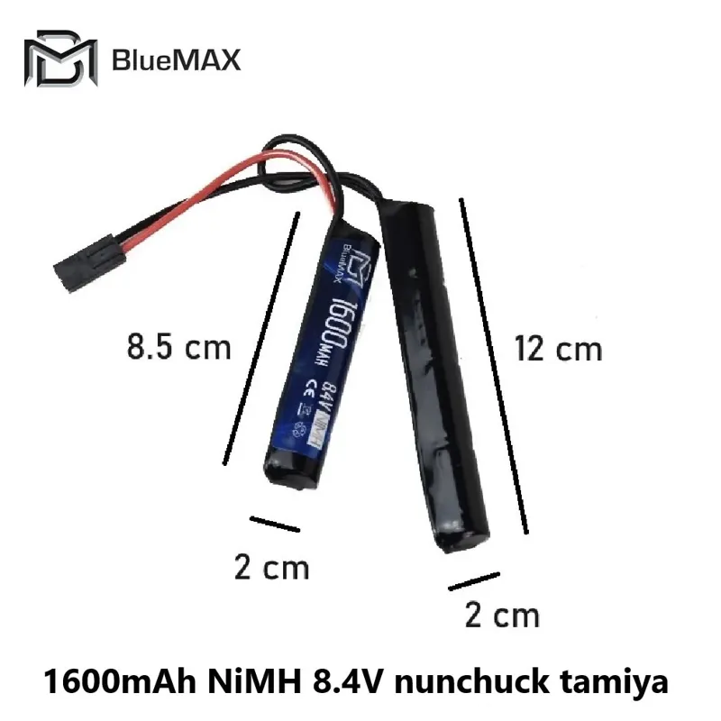 1600mAh NIMH 8.4V Nunchuck Tamiya