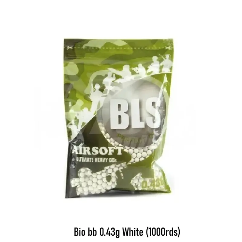 Bio BB 0.43g (1000 rds) · Blanco