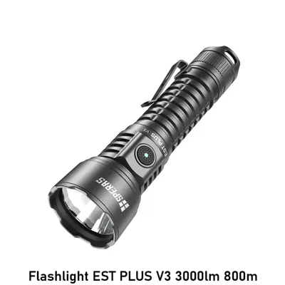 Flashlight EST Plus V3 3000 lm 800m