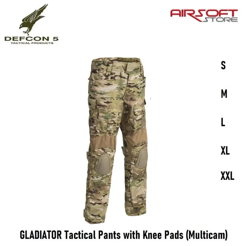 Gladiator Tactical Pants with Knee Pads · Multicam
