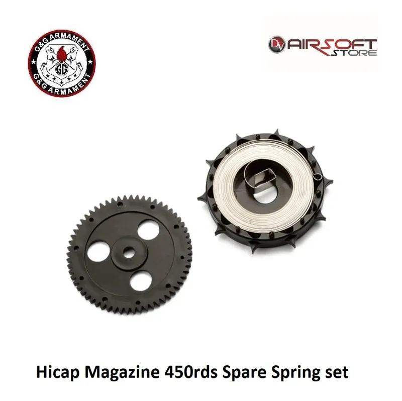 Hicap Magazine 450 rds Spare Spring Set