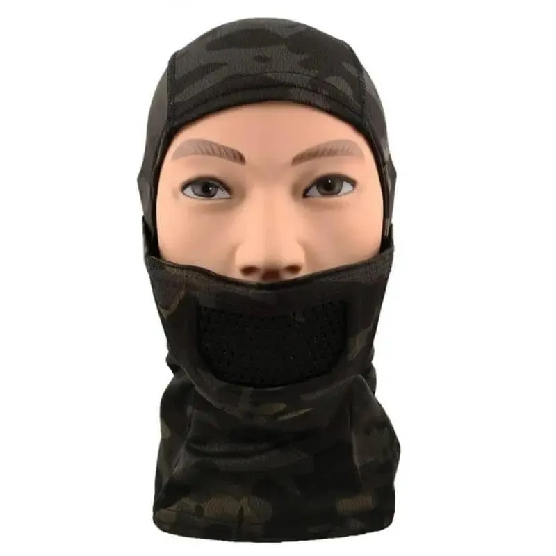 Fullfacewarrior Cygnus · Multicam Black