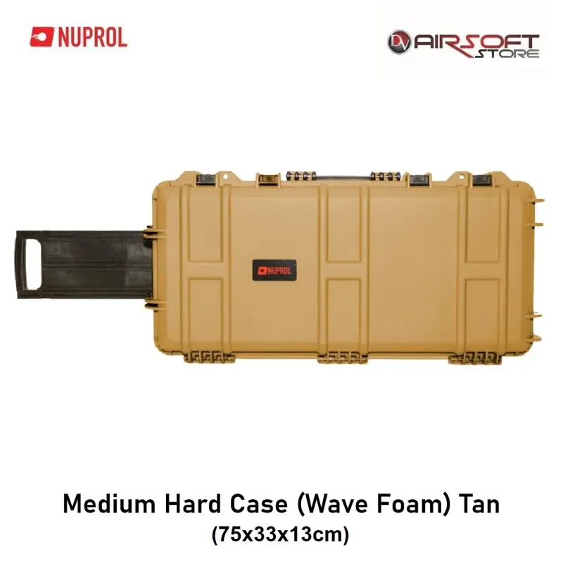 Medium Hard Case (Wave Foam) · Tan / FDE