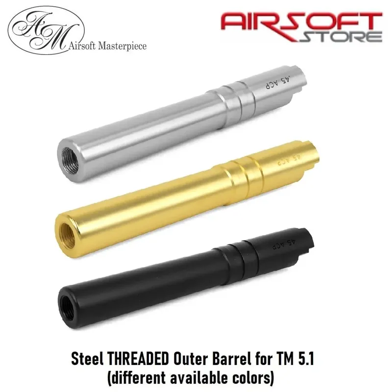 Steel Threaded Outer Barrel for TM 5.1