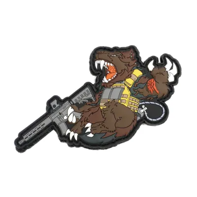 5″x 3″ Cuddles Patch - Wolverine