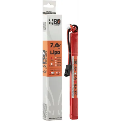 7.4V 1000mAh Stick - Tamiya - BO Energy