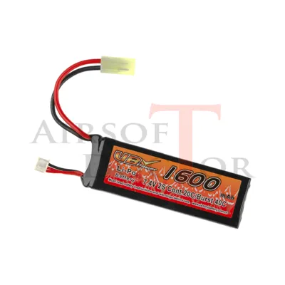 7.4V 1600mAh 20C Mini Type - VB Power