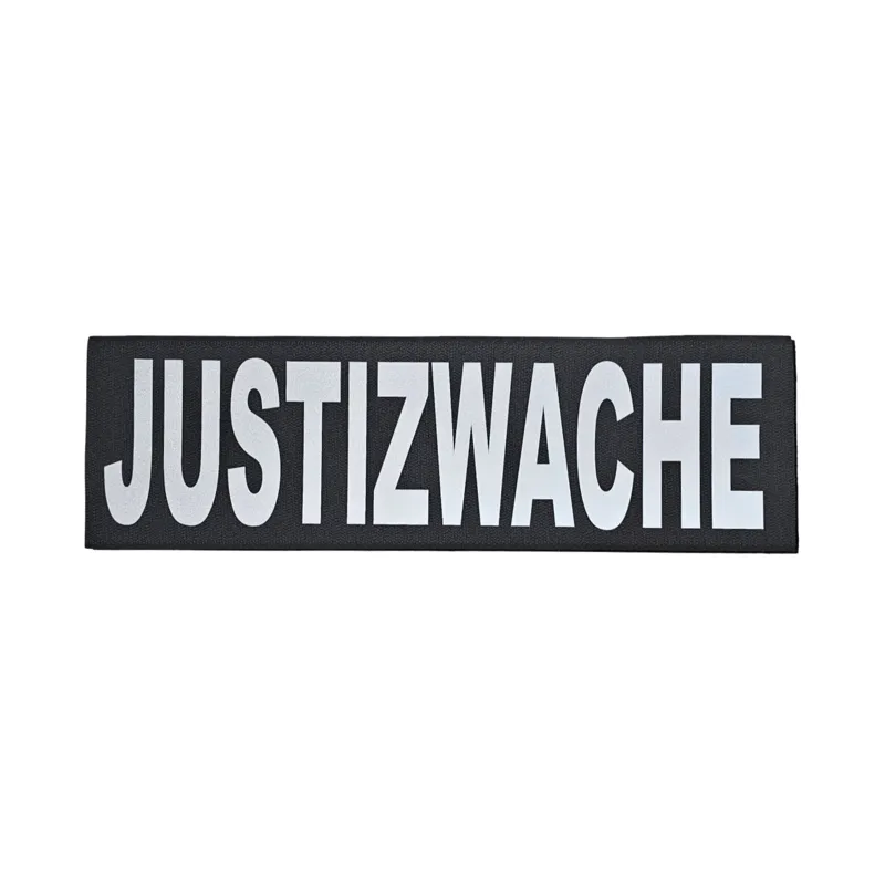 COP Justizwache Patch - Reflektierend 33x10 cm