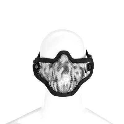 Steel Half Face Mask Death Head - Invader Gear